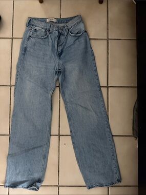 Abercrombie size 4R High rise Light Blue womens Denim Jeans